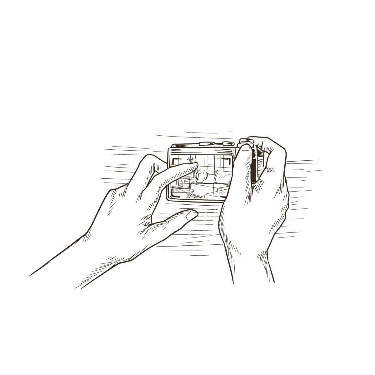 Skanning illustrasjon